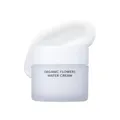 Produktbild: Whamisa Organic Flowers Water Cream – 95,2 % Bio, wasserfreie Formel, fermentierte Postbiotika für intensive Feuchtigkeit, beruhigende & pflegende Wirkung (50 ml)