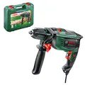 Produktbild: Bosch Home and Garden Bosch Schlagbohrmaschine UniversalImpact 800 (800 Watt, Koffer), Schwarz, Grün, 0603131100