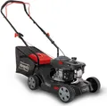 Produktbild: Scheppach Rasenmäher Benzin MP132-40 | 3,3 PS Leistung | 40cm Schnittbreite | 3-fache Schnitthöhenverstellung | 35 Liter Fangkorb | leicht