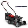 Produktbild: Scheppach Benzin Rasenmäher MP132-40 - 3,3PS | 40cm Schnittbreite | 35L Fangkorb