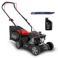 Produktbild: Scheppach Benzin Rasenmäher MP132-40 - 3,3PS | 40cm Schnittbreite | 35L Fangkorb