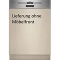 Produktbild: NEFF S145EAS16E, N 50, Smarter Geschirrspüler Teilintegriert 60 cm, Spülmaschine  Germany, Besteckkorb, sehr leise, Open Dry, starke Reinigung mi... - Silber