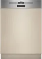 Produktbild: Neff S145EAS16E - N50 Teilintegrierter Geschirrspüler mit 5 Jahre Garantie, Gebürsteter Stahl, W-LAN, 60 cm