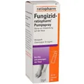 Produktbild: FUNGIZID-ratiopharm Pumpspray 40 ml PZN 03417781