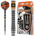 Produktbild: WINMAU Danny Noppert Signature Edition 2.0 18 Gramm Barrel / 20 Gramm Gesamtgewicht Professionelles Softdarts-Tungsten-Dart-Set mit Flights und Schäften (Stems)