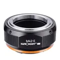 Produktbild: K&F CONCEPT M10105 M42-NEX Hochpräziser Objektivadapter, Sekundäre Oxidation Adapter Ring, Sony NEX Adapter, Objektiv Adapterring für M42 Objektiv auf Sony NEX E-Mount Kamera