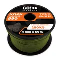 Produktbild: Paracord 550 Typ III | ø 4mm - 11 Kerne - max. 250 kg | 100% Nylonschnur - reißfest & extrem stabil | Nylonseil, Allzweckseil, Reepschnur & Outdoor Seil