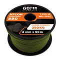 Produktbild: Paracord 550 Typ III | ø 4mm - 11 Kerne - max. 250 kg | 100 Nylonschnur - rei...