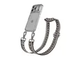 Produktbild: EAZY CASE Handykette Silikonhülle mit Kette für Apple iPhone 17 Pro 6,3 Zoll, Cross Bag Handytaschenband Smartphonekette Schultertasche Schwarz
