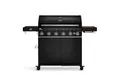 Produktbild: BURNHARD® Gasgrill Fat FRED, 6-Brenner Gasgrill, Deluxe - Series 3, Series 3, 27,2 kW, Gusseisenrost - Black Series, Pulverbeschichteter Stahl