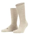 Produktbild: FALKE Unisex Socken Walkie Ergo U So Wolle Funktionsmaterial einfarbig 1 Paar, Beige Sand Melange 4490, 39-41