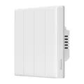 Produktbild: Sonoff TX-T5-T4C Smart Touch Switch, 4-Kanal Wand-Schaltaktor, mit RGB LED, WiFi, weiß