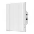 Produktbild: Sonoff TX-T5-T4C Smart Touch Switch, 4-Kanal Wand-Schaltaktor, mit RGB LED, WiFi, weiß