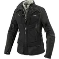 Produktbild: SpiDi Motorradjacke 4 Season Evo H2Out Damen Motorrad Textiljacke herausnehmbares Innenfutter,herausnehmbare Membrane,wasserdicht grün|schwarz XL