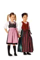 Produktbild: Schnittmuster Burda 9509 Mädchen Dirndl Gr. 104-140