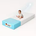 Produktbild: Arensberger Kindermatratze Babymatratze NORA 70x140cm Bezug waschbar & abnehmbar punktelastischer Gelschaum Jugendmatratze, allergikerfreundlich premium Bezug
