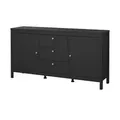 Produktbild: Sideboard   ¦ schwarz ¦ Maße (cm): B: 151,4 H: 79,7 T: 38.4