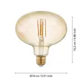 Produktbild: EGLO Vintage Spezial E27 LED Lampe R140 4W 2200K extra-warmweiss dimmbar