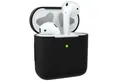 Produktbild: EAZY CASE Kopfhörer-Schutzhülle Silikon Hülle kompatibel mit Apple AirPods 1 & 2, Schutzhülle Stoßfest Hülle für Airpods Box Silikonhülle Cover Schwarz
