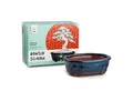 Produktbild: HappySeed Pflanzschale Bonsai Schale aus Keramik in Marineblau - 15 x 5,5 x 11 cm (klein)