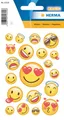 Produktbild: HERMA 15325 10x Sticker MAGIC Happy Smile, Transpuffy