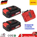Produktbild: 2Stück Für Original Einhell 18V 3.0AH Akku&Ladegerät Power X-Change Lithium DE