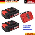 Produktbild: 2Stück Für Original Einhell 18V 3.0AH Akku&Ladegerät Power X-Change Lithium