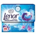 Produktbild: LENOR PODS® Universal Waschkapseln Vollwaschmittel 19 Waschladungen, Aprilfrisch, Langanhaltende Frische Und Geruchsentfernung Bei Kaltwäsche