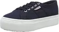 Produktbild: Superga 2790 Linea Updown Flatform Damen Sneaker, Blau (Navy-Offwhite), 42 EU