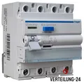 Produktbild: Hager CDA440D 40A 4polig 30mA FI Schalter Fehlerstromschutzschalter NEU 0,30 A