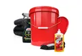 Produktbild: detailmate Sonax GlanzShampoo Waschset #2 mit Wascheimer ca 16L rot 500ml Auto-Reinigungsmittel (Premium, [6-St. Sonax Waschset mit Wascheimer 16 Liter)