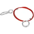 Produktbild: Abreißseil für Anhänger Wohnwagen mit Ring und Karabinerhaken 1,5m Rot