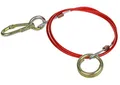 Produktbild: ProPlus 341304 Abreißseil Bremsseil Länge 1,5m für Anhängerkupplung AHK Anhänger Wohnwagen