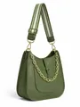 Produktbild: COLLEZIONE ALESSANDRO Schultertasche München, aus Rindsleder, Made in Italy