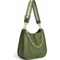 Produktbild: Schultertasche München aus Rindsleder, Italy von collezione alessandro - Grün