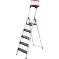 Produktbild: Hailo L100 Topline, Alu-sicherheits-stehleiter, 5 Stufen