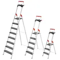 Produktbild: Hailo Alu-Sicherheits-Stehleiter L100 TopLine Mulitfunktionsschale Sichertheit