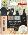 Produktbild: STABILO Textmarker BOSS ORIGINAL NatureCOLORS, 4er Etui