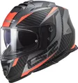 Produktbild: LS2 FF800 Storm II Storm Motorradhelm Gr. L - Grau Orange Matt Sonnenblende