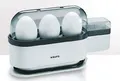 Produktbild: Krups EG2341, 3 Eier, Hart, Medium, Weich, Knopf, Schwarz, Weiß, 300 W, 221 mm