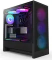 Produktbild: NZXT H5 Flow RGB 2024 schwarz Tempered Glass (CC-H52FB-R1)