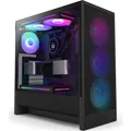 Produktbild: NZXT H5 Flow RGB ( 2024 ) (schwarz, Tempered Glass) (ATX, mATX, Mini-ITX) (CC-H52FB-R1)