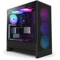 Produktbild: NZXT H5 Flow RGB Mid-Tower-Gehäuse, Schwarz