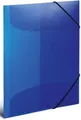 Produktbild: HERMA Fächermappe Sammelmappe A4 PP transluzent dunkelblau