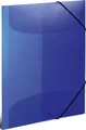 Produktbild: HERMA Eckspannermappe, PP, DIN A4, dunkelblau-transluzent