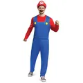 Produktbild: Disguise Mario Erwachsenenkostüm, offizielles Super Mario Bros Elevated Classic Erwachsenenkostüm, Größe Erwachsene S/M