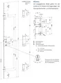 Produktbild: Winkhaus Mehrfachverriegelung T-F2007 92 B2 MC 20 mm Flachstulp 2 Bolzenriegel