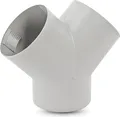 Produktbild: Y - Stück für Warmluftrohre | Truma | grau |für 65 mm TS Y-Stück