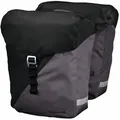 Produktbild: Racktime VIDA, Doppeltasche carbon black/stone grey
