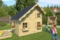 Produktbild: Spielhaus Garten TOM Kinderspielhaus aus Holz mit Zwischenboden 220 x 180 cm